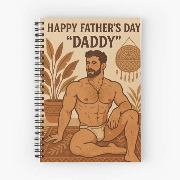 Item preview, Father’s Day Daddy with Bohemian Rug and Indoor Plants designed and sold by Places On Earth.