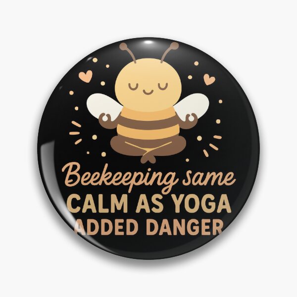 Item preview, Bees Beekeepers Bees Whisperer Yoga Danger designed and sold by LuminOrb.