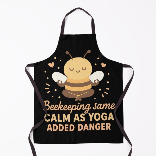 Item preview, Bees Beekeepers Bees Whisperer Yoga Danger designed and sold by LuminOrb.