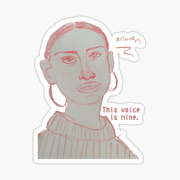 Item preview, This voice is mine. designed and sold by BeautyITH.