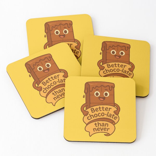Item preview, Better Choco‑late Than Never designed and sold by pomidora-art.