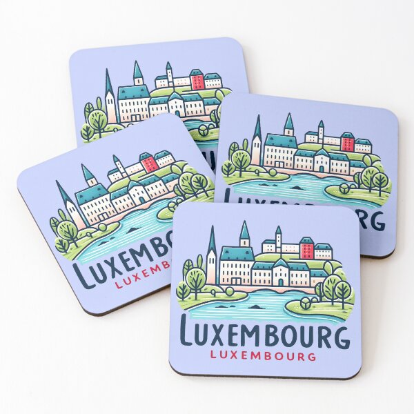 Item preview,  Luxembourg Luxembourg designed and sold by WanderlustCoCo.