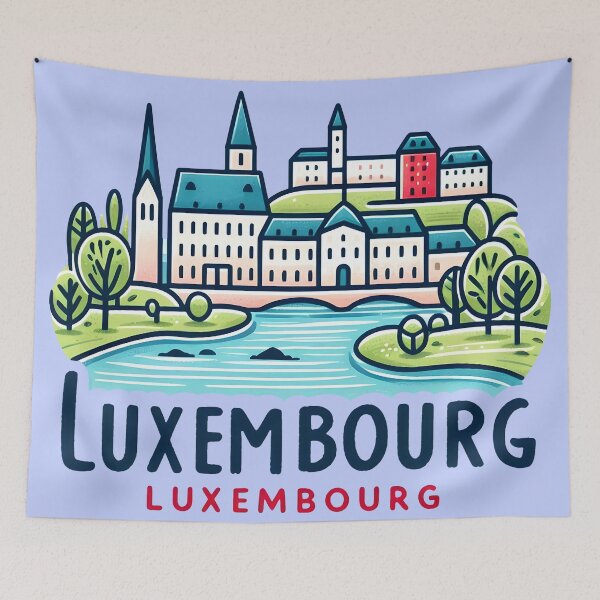 Item preview,  Luxembourg Luxembourg designed and sold by WanderlustCoCo.