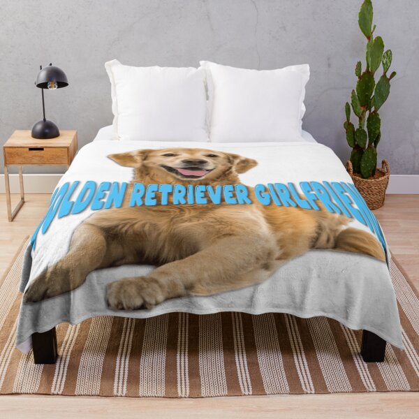 Item preview, Golden Retriever Girlfriend Print designed and sold by HintOFCabbage_Atelier.