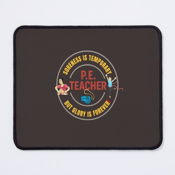 Item preview, P. E. Teacher: Pain Is Temporary designed and sold by LaPaz361.