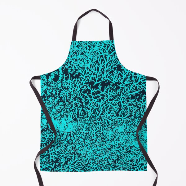 Item preview, Coral Pattern Depth | Abstract Ocean Reef Texture - Blue Organic Flow designed and sold by GEEEN.