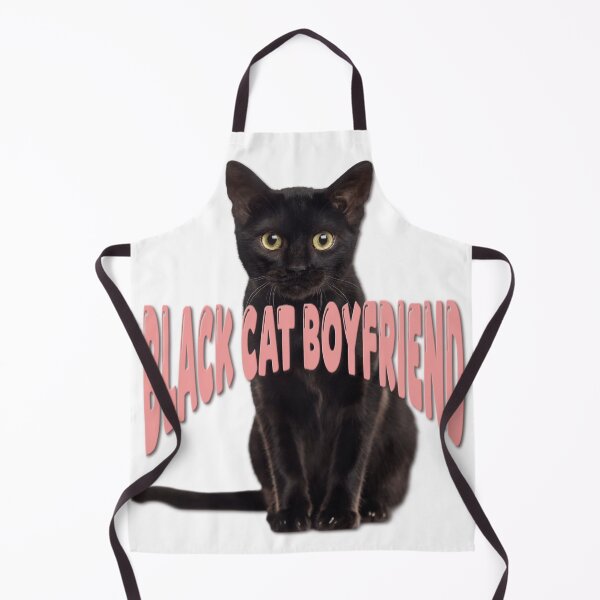 Item preview, Black Cat Boyfriend Print designed and sold by HintOFCabbage_Atelier.
