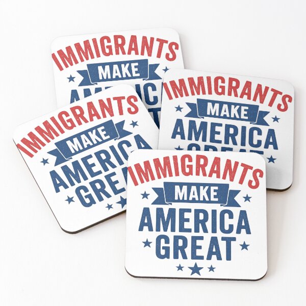 Item preview, Immigrants Make America Great – Bold Patriotism designed and sold by Aryabek.