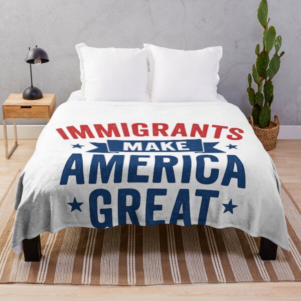 Item preview, Immigrants Make America Great – Bold Patriotism designed and sold by Aryabek.