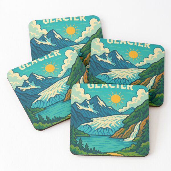 Item preview, Mendenhall Glacier – Sunny Day in Tongass National Forest designed and sold by Aryabek.