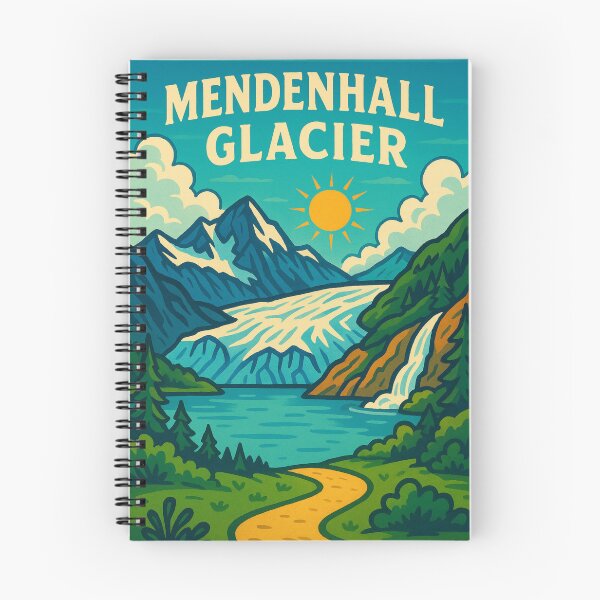 Item preview, Mendenhall Glacier – Sunny Day in Tongass National Forest designed and sold by Aryabek.