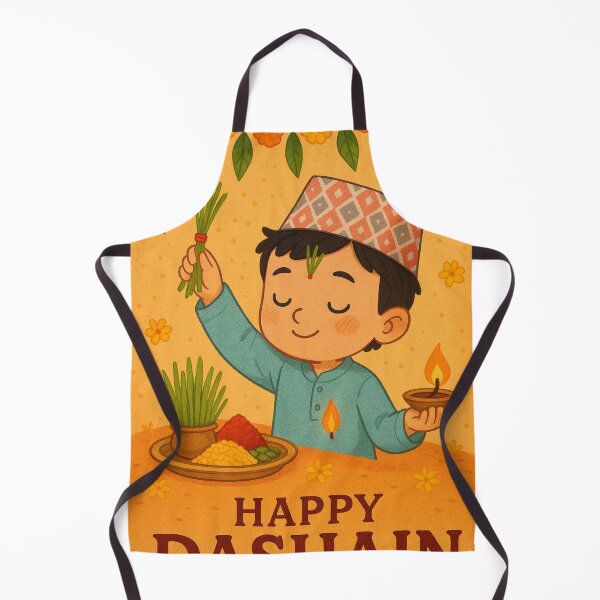 Item preview, Happy Dashain – Nepali Boy with Jamara and Tika designed and sold by Aryabek.