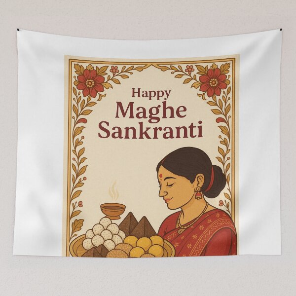 Item preview, Happy Maghe Sankranti – Traditional Celebration in Nepal designed and sold by Aryabek.