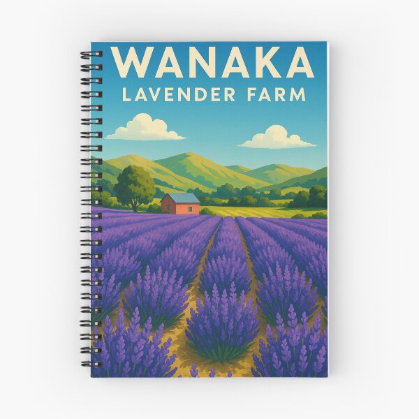 Item preview, Wanaka Lavender Farm – Otago Countryside View designed and sold by Aryabek.