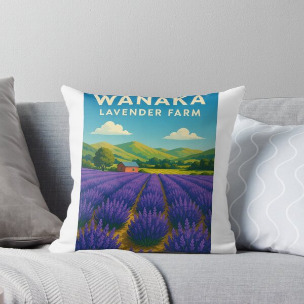 Item preview, Wanaka Lavender Farm – Otago Countryside View designed and sold by Aryabek.