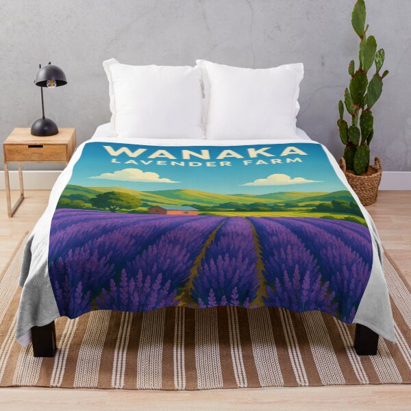Item preview, Wanaka Lavender Farm – Otago Countryside View designed and sold by Aryabek.