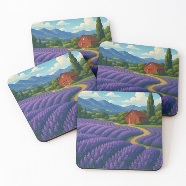 Item preview, Lavender Fields of Wanaka – New Zealand Alpine Beauty designed and sold by Aryabek.