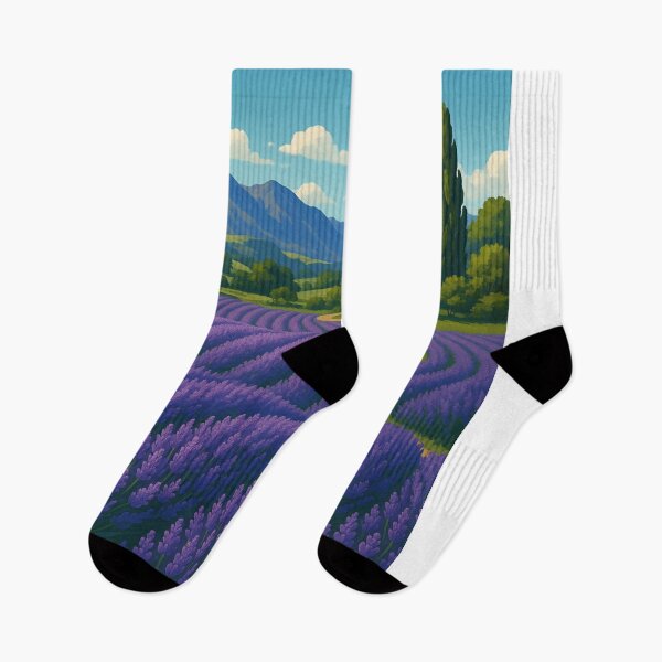 Item preview, Lavender Fields of Wanaka – New Zealand Alpine Beauty designed and sold by Aryabek.
