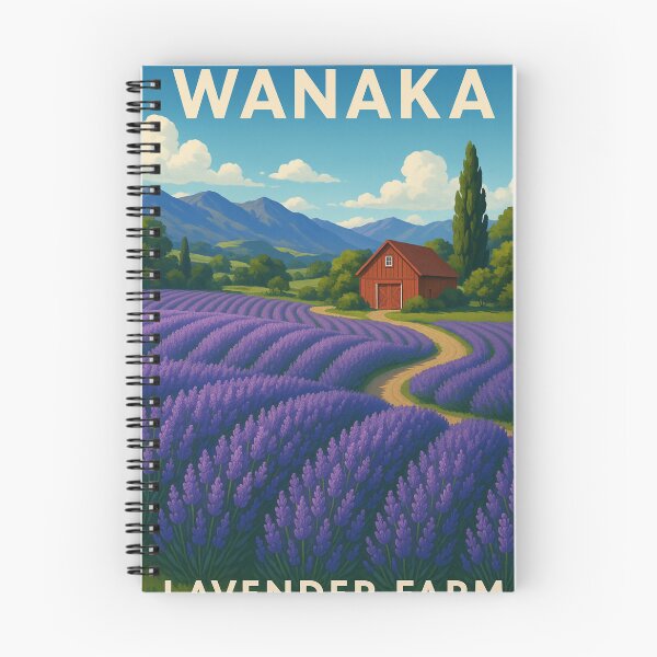 Item preview, Lavender Fields of Wanaka – New Zealand Alpine Beauty designed and sold by Aryabek.