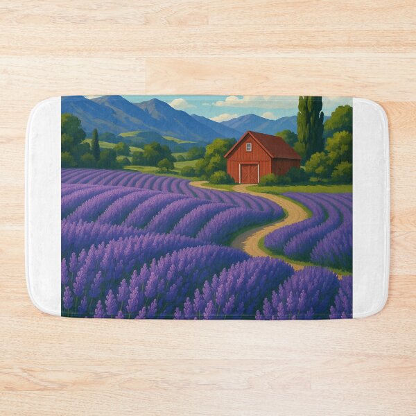 Item preview, Lavender Fields of Wanaka – New Zealand Alpine Beauty designed and sold by Aryabek.