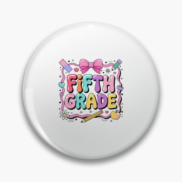 Item preview, Fifth Grade Pencil Coquette Bow Back To School designed and sold by diyoor.