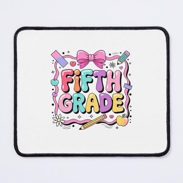 Item preview, Fifth Grade Pencil Coquette Bow Back To School designed and sold by diyoor.