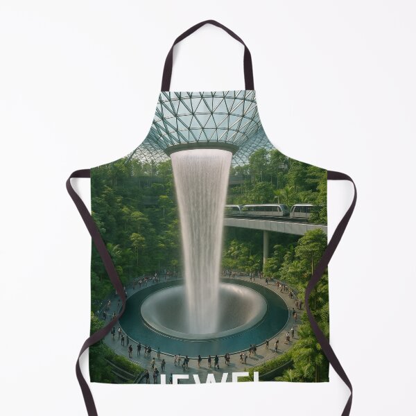 Item preview, Jewel Changi Airport – Rain Vortex and Skytrain designed and sold by Aryabek.
