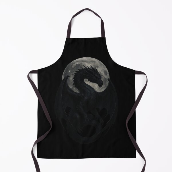Item preview, Dark Moon Dragon – Gothic Fantasy Night Sky Art designed and sold by HAFIZ-DP.