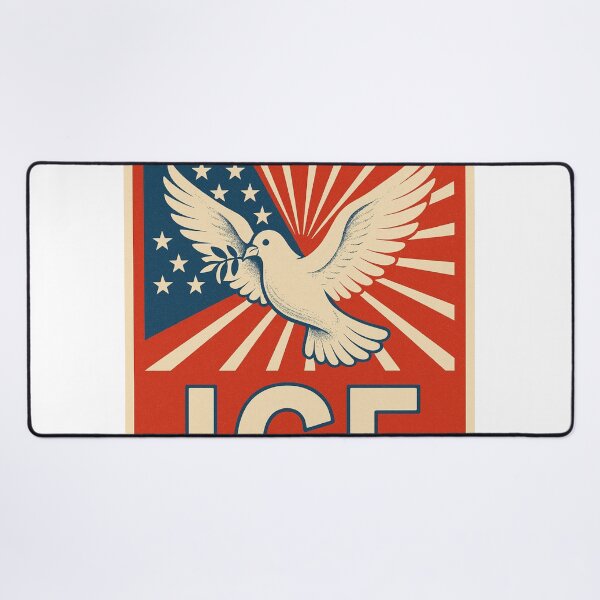 Item preview, Abolish ICE – Liberty Torch Protest Message designed and sold by Aryabek.