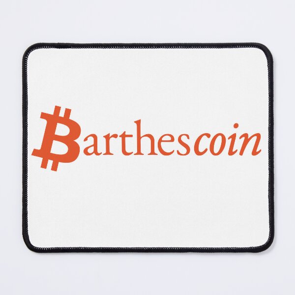 Item preview, Roland Barthes Bitcoin designed and sold by bowbrick.