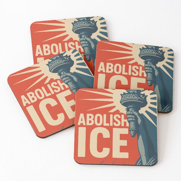Item preview, Abolish ICE – Peace Dove with American Flag designed and sold by Aryabek.