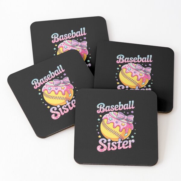 Item preview, Baseball Sister Drip Ice Cream Baseball Game Day Matching designed and sold by diyoor.
