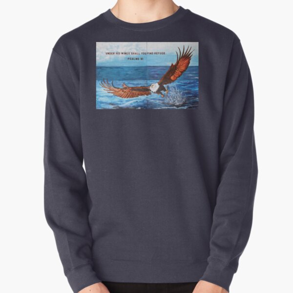 Under His Wings Pullover Sweatshirt