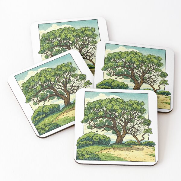 Item preview, Whispers of a Sacred Tree | Okinawan Island Calm - Coastal Zen Art designed and sold by GEEEN.