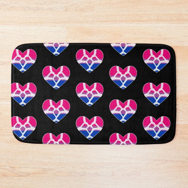 Item preview, Bisexual Heart - Shibari Bondage | Bi Pride - LGBTQIA+ designed and sold by 2nthePink.