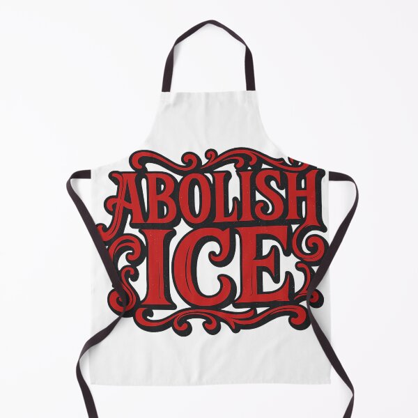 Item preview, Abolish ICE – Red and Black Protest Statement designed and sold by Aryabek.
