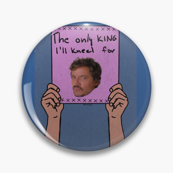 Item preview, The Only King I’ll Kneel For – Pedro-Inspired Protest Art designed and sold by LittleMsMorales.