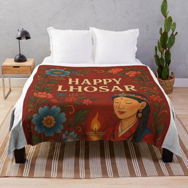 Item preview, Happy Lhosar – Tibetan New Year in Tibet designed and sold by Aryabek.