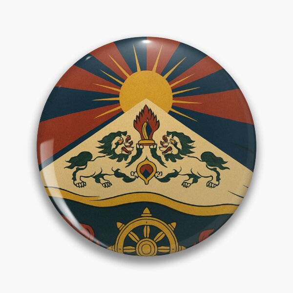Item preview, Free Tibet – Himalayan Solidarity Poster designed and sold by Aryabek.