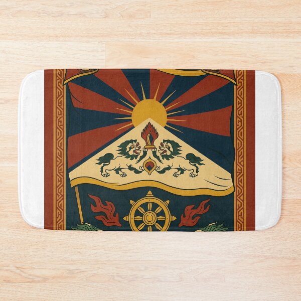 Item preview, Free Tibet – Himalayan Solidarity Poster designed and sold by Aryabek.