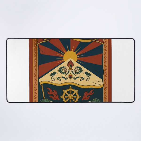 Item preview, Free Tibet – Himalayan Solidarity Poster designed and sold by Aryabek.