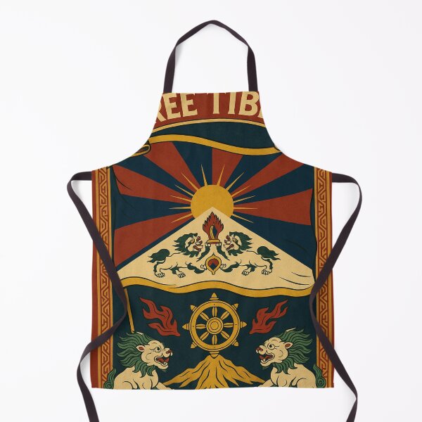 Item preview, Free Tibet – Himalayan Solidarity Poster designed and sold by Aryabek.