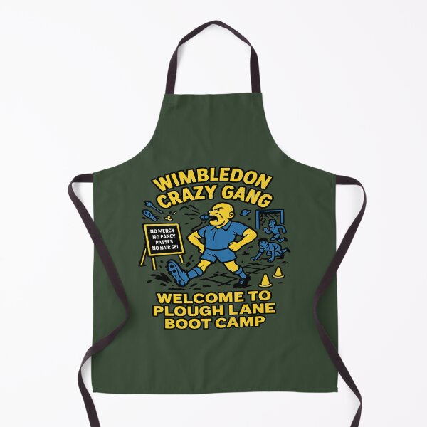 Item preview, Wimbledon Crazy Gang Boot Camp – 80s Football Chaos Tee designed and sold by SMB Dept..