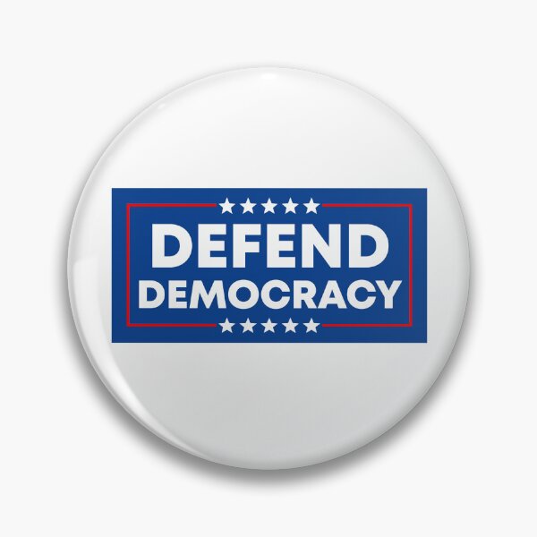 Item preview, Defend Democracy - Liberal Political designed and sold by PixVib.