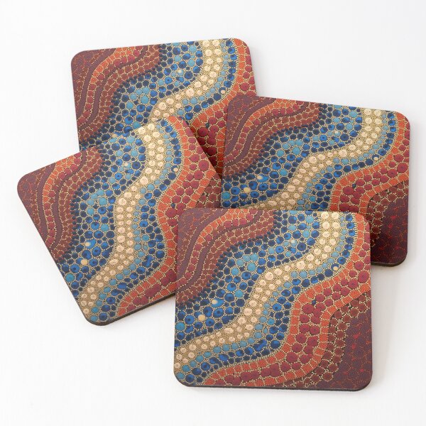 Item preview, Aboriginal Inspired Dot Art - With Beautiful Path designed and sold by GrinGalore.