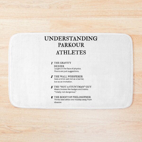 Item preview, Understanding Parkour Athletes – Funny Urban Ninja Definitions designed and sold by PsyFlow35.