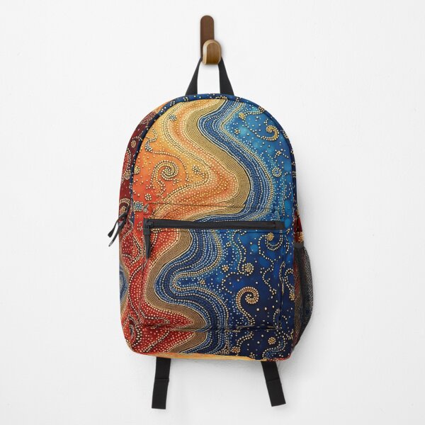 Item preview, Aboriginal Inspired Dot Art - The Serenity Of Lava And Water designed and sold by GrinGalore.