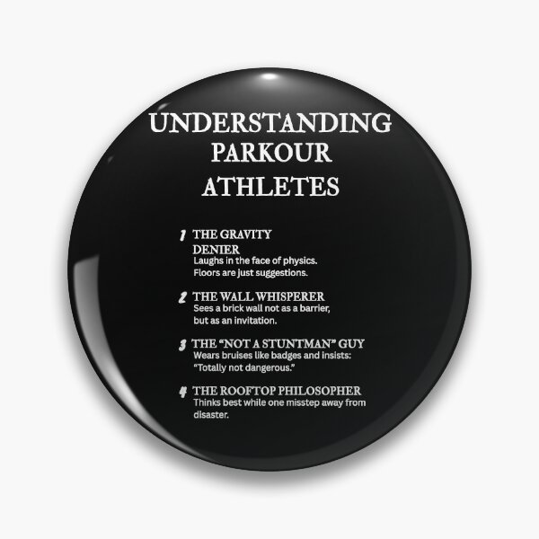 Item preview, Understanding Parkour Athletes – Funny Urban Ninja Definitions – Black designed and sold by PsyFlow35.