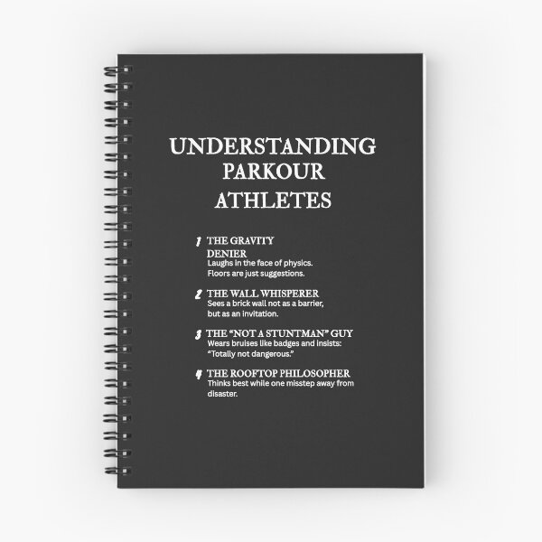 Item preview, Understanding Parkour Athletes – Funny Urban Ninja Definitions – Black designed and sold by PsyFlow35.