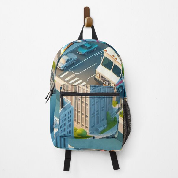 Item preview, 3D Isometric Ice Cream Truck – Realistic Cityscape Art Design designed and sold by ashokreddy343.